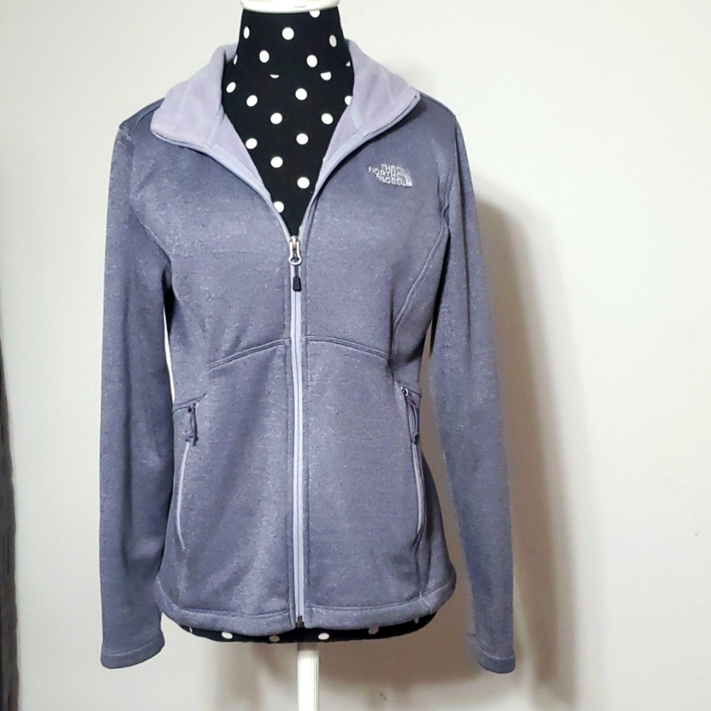 North Face zip up sweatshirt